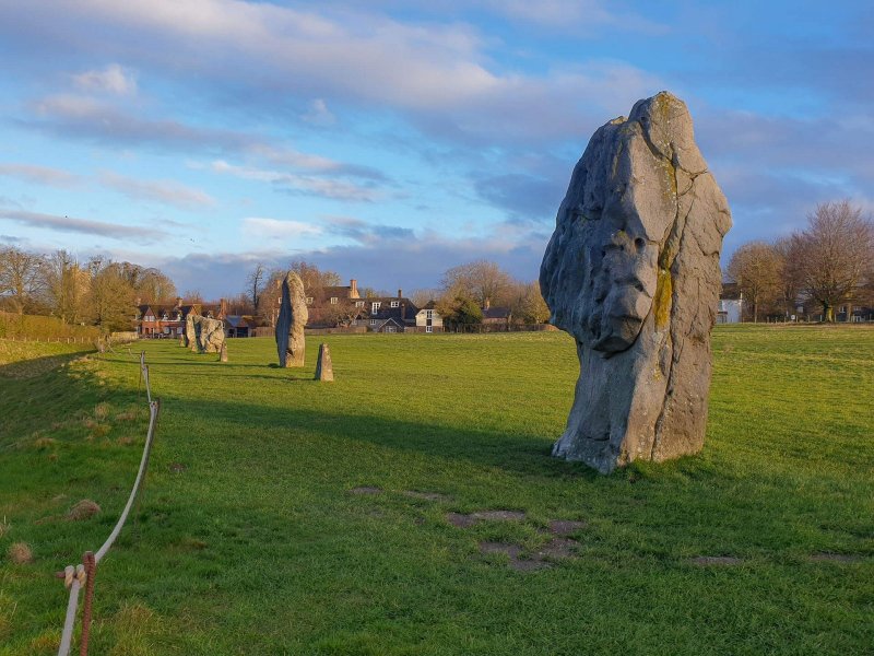 Another-View-of-Northern-Outer-Stone-Circle-Facing-Village-Avebury