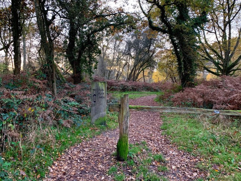 entrance-to-childrens-play-area-bookham-commons