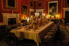 Magnificent-dining-room-table-setup-in-Attingham-Park