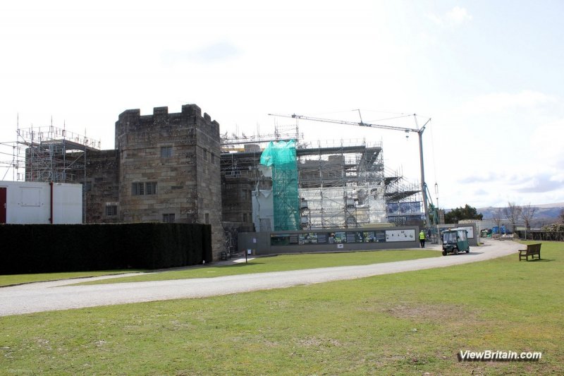 Castle-Drogo-picture-from-outside-under-renovation