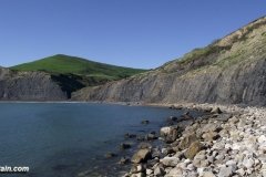 Clay-Cliffs-Fossils-in-the-Foreshore-of-Chapmans-Pool-Dorset-England