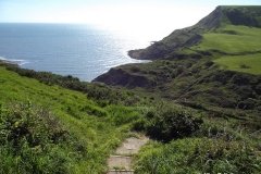 Walk-down-to-Chapmans-Pool-Dorset-England