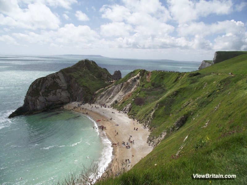 View-of-Durdle-Door-from-East-Dorset-England