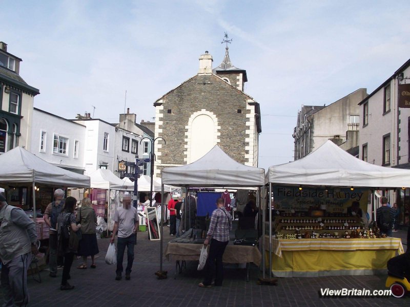 Keswick-Market-on-a-Saturday-Keswick-Lake-District