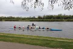 Rowing-boats-at-River-Thames-Kingston-Surrey-UK