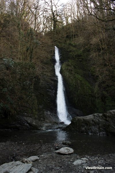 Whitelady-waterfall-Lydford-Gorge