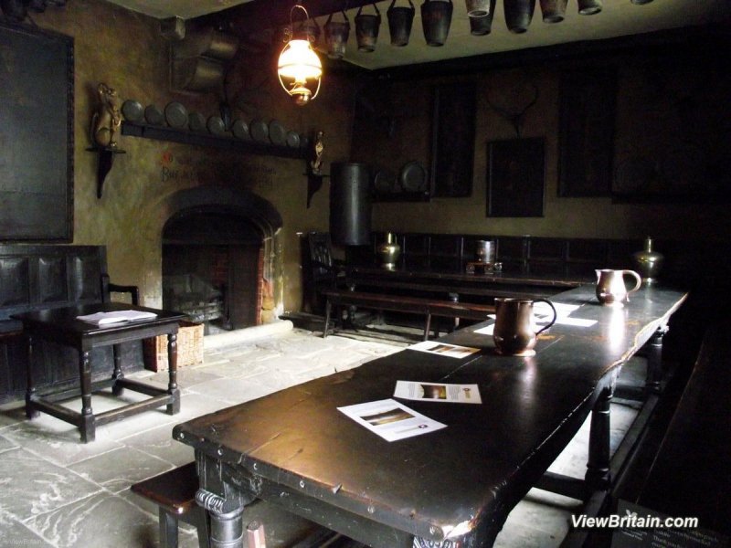 Servants-Dining-Room-Chirk-Castle-Wales
