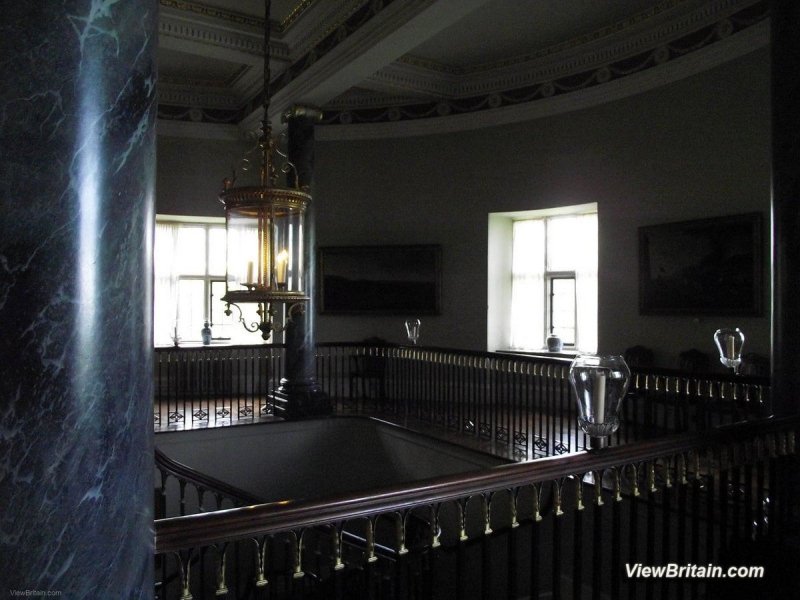 Staircase-inside-Chirk-Castle-Wales