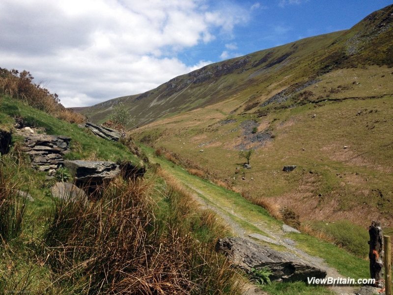 Walks-near-Pistyll-Rhaeadr-waterfall-Powys-Wales