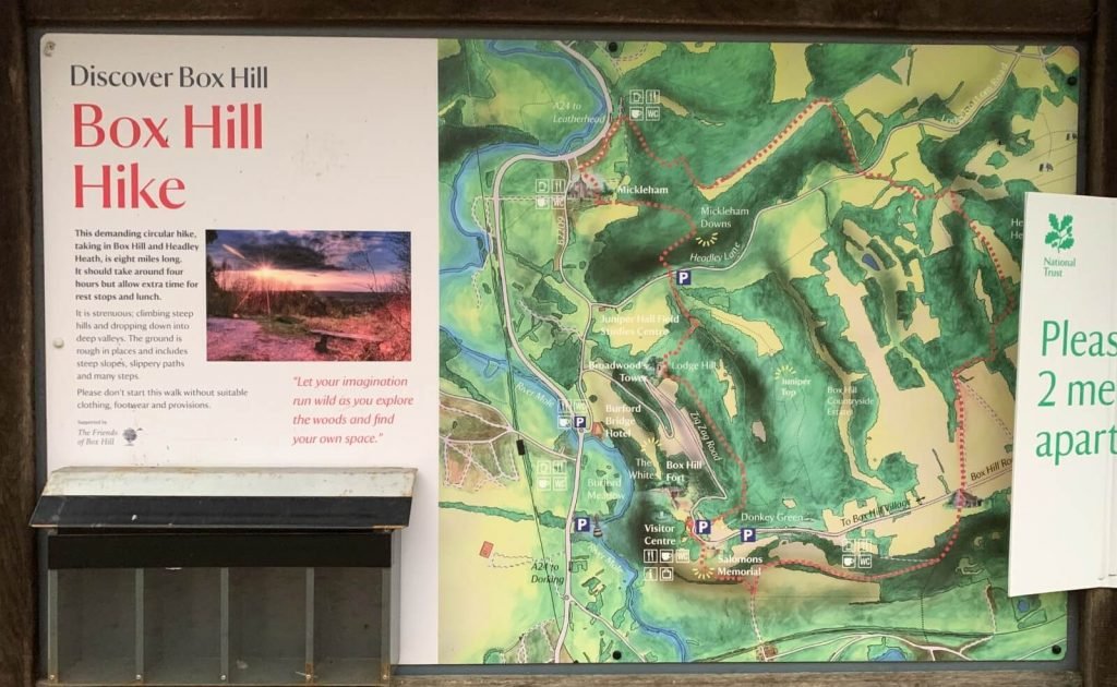 Box-hill-hike-walk-map