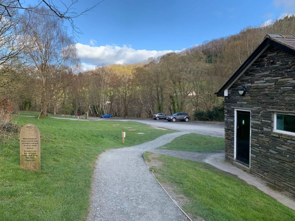 Llangollen-Horse-Shoe-Falls-car-park-and-public-toilets